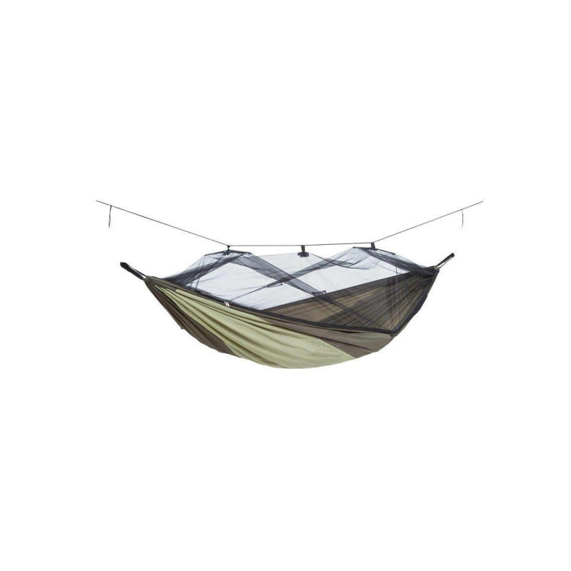 Гамак Amazonas Moskito-Traveller Thermo XXL 305x160 см антимоскітна сітка максимальне навантаження 200 кг
