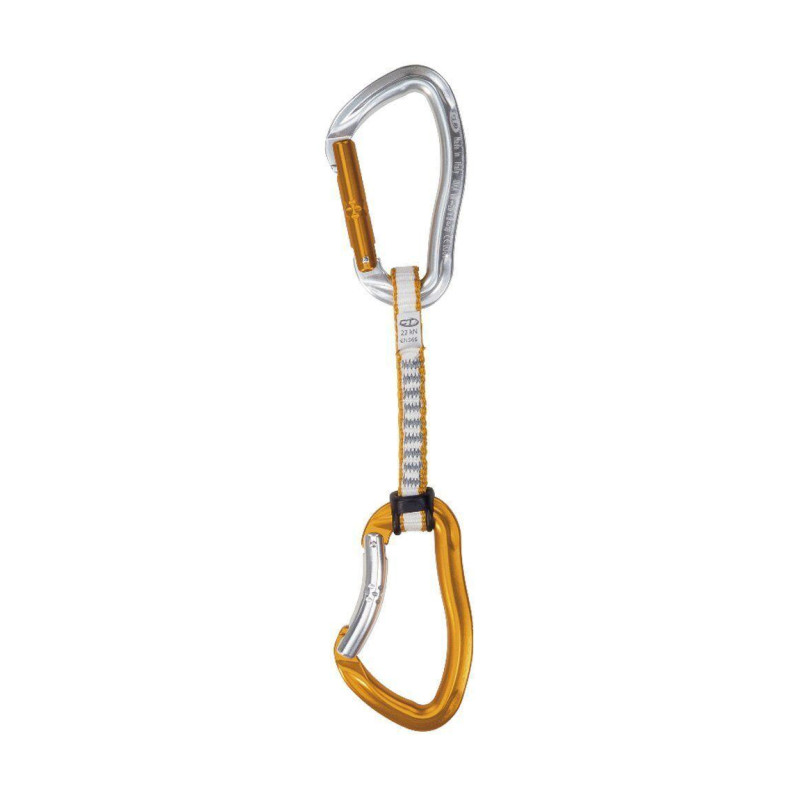 Відтяжка Climbing Technology Nimble Set DY 22 см кольорова вага 115 г розривне навантаження 22 кН сплав алюмінія Dyneema