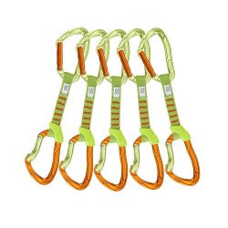 Відтяжка Climbing Technology Nimble Evo Set NY 22 см вага 114 г розривне навантаження 25 кН алюмінієві карабіни Відтяжка Climbing Technology Nimble Evo Set NY 22 см вага 114 г розривне навантаження 25 кН алюмінієві карабіни