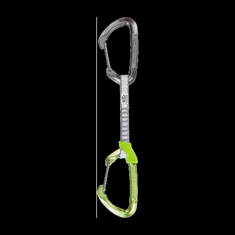 Відтяжка Climbing Technology Lime Wire set 12 см DY 79 г 22 kN ширина 11 мм легкий сплав Дайнема