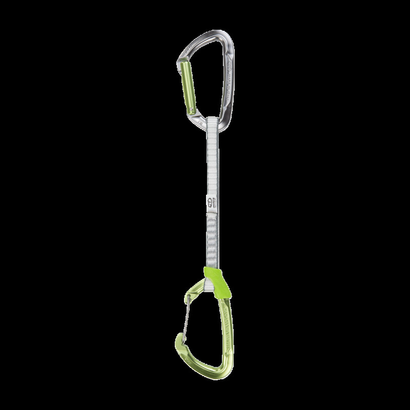Відтяжка Climbing Technology Lime Mix set 17 cm DY легкий сплав скоба 22 kN вага 87 г
