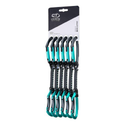 Відтяжка Climbing Technology Lime B Set DY 12 cm 6 Pack вага 540 г навантаження 22 kN стропа Dyneema ширина 11 мм Відтяжка Climbing Technology Lime B Set DY 12 cm 6 Pack вага 540 г навантаження 22 kN стропа Dyneema ширина 11 мм
