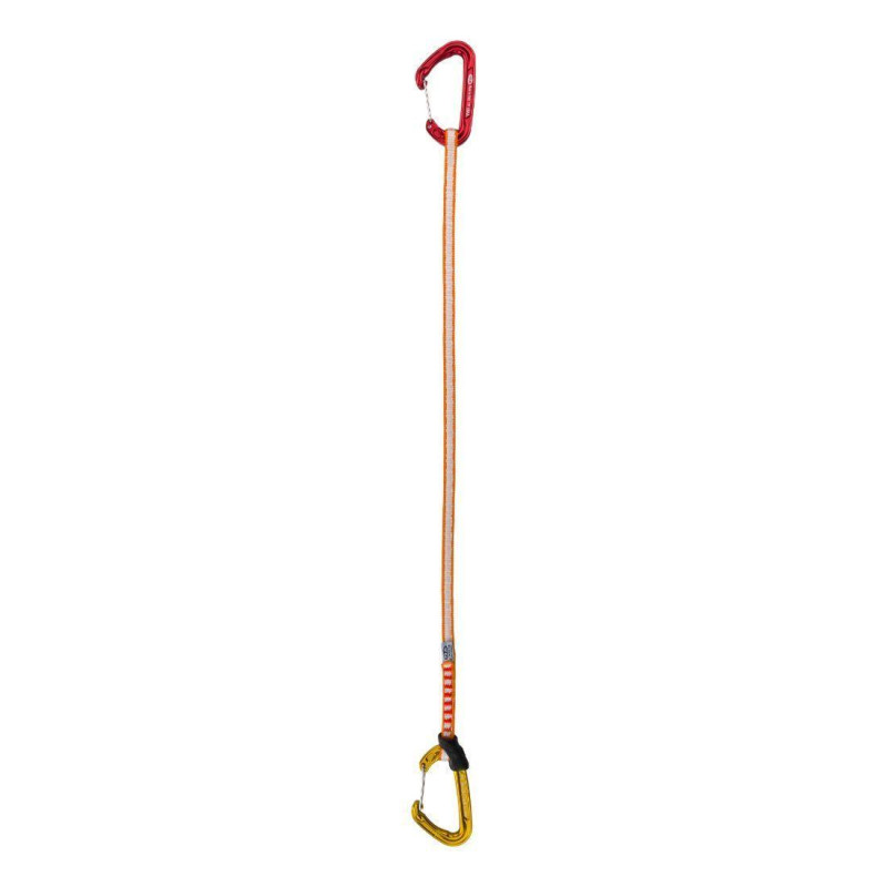 Відтяжка Climbing Technology Fly-Weight EVO Set Long DY 55 см червоний/золотий вага 74 г навантаження 22 kN