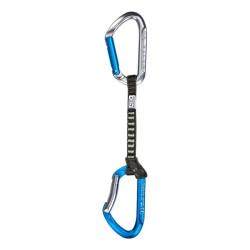 Відтяжка Climbing Technology Salto UL 17 cm Titanium/Electric Blue вага 100 г навантаження 25 kN ширина стропи 16 мм Відтяжка Climbing Technology Salto UL 17 cm Titanium/Electric Blue вага 100 г навантаження 25 kN ширина стропи 16 мм