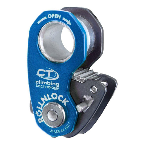 Блок-затиск Climbing Technology ROLLNLOCK 85 г робоче навантаження 4 kN діаметр мотузки 8-13 мм