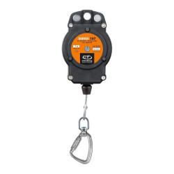 Автоматичний страхувальний пристрій Climbing Technology Retractable Fall Arrester Series 107 довжина лінії 7 м вага 3.4-3.7 кг