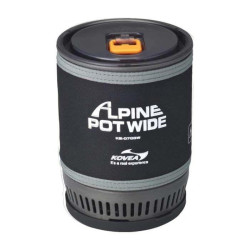 Газовий пальник Kovea KB-0703W Alpine Pot Wide потужність 140 г/ч вага 510 г розмір 130 х 130 х 175 мм Газовий пальник Kovea KB-0703W Alpine Pot Wide потужність 140 г/ч вага 510 г розмір 130 х 130 х 175 мм