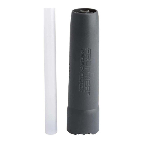 Фільтр для води Aquamira Frontier Tactical Straw BLU Line антимікробна технологія Miraguard до 450 мл/хв 110 л