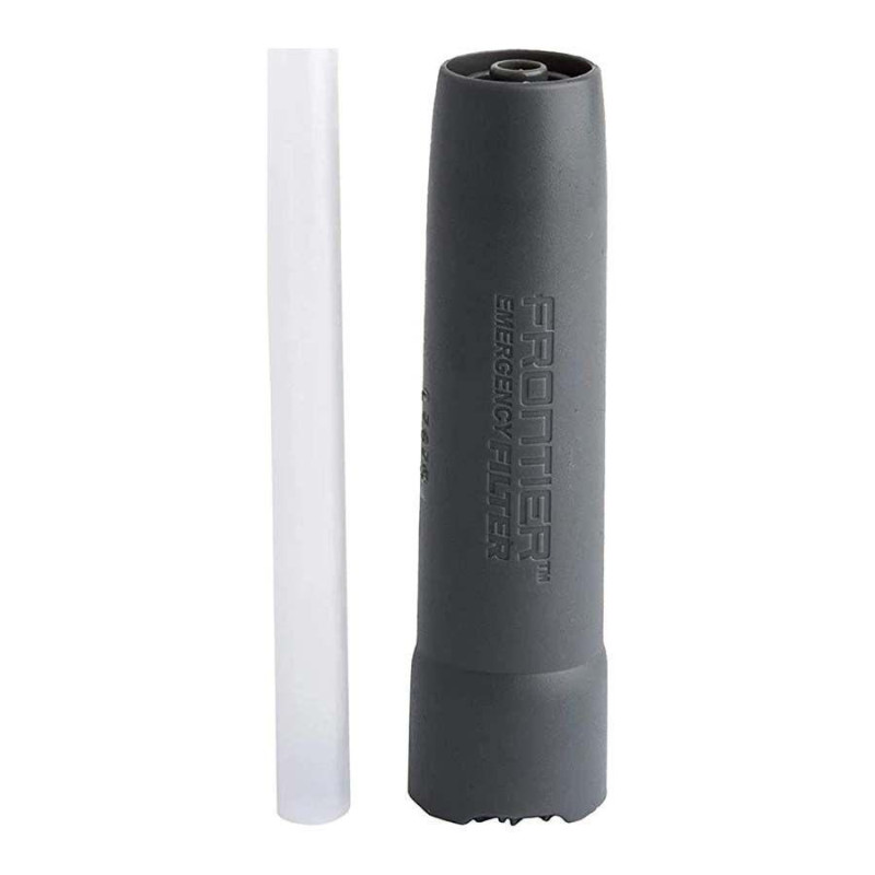 Фільтр для води Aquamira Frontier Tactical Straw BLU Line антимікробна технологія Miraguard до 450 мл/хв 110 л
