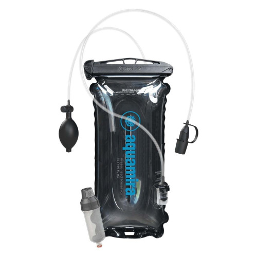 Питна система Aquamira Tactical Reservoir 3L реверсивний с гидратацией под давлением и фильтром Frontier MAX