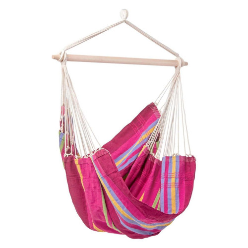 Гамак-крісло Amazonas Brasil Hanging Chair XL максимальне навантаження 150 кг розмір 160 х 130 см ручна робота