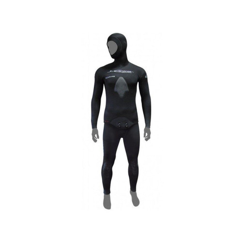 Гідрокостюм Esclapez Diving Caranx black 5 мм еластичний неопрен S M L XL XXL з поліуретановим захистом швів