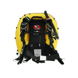 Жилет-компенсатор Dive System Rec Tech-K G4106 из Kevlar® с 23 D-кольцами и спинкой из нержавеющей стали AISI 316 весом 1 кг Жилет-компенсатор Dive System Rec Tech-K G4106 из Kevlar® с 23 D-кольцами и спинкой из нержавеющей стали AISI 316 весом 1 кг