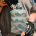 М'яка фляга HydraPak Mountain Stow 500ml об'єм 0.5 л вага 45 г ультраміцна конструкція нагрудний клапан