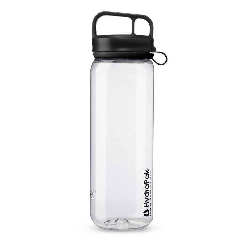 Фляга HydraPak Recon Clip & Carry 750ml Clear ударопрочная екосостав Tritan Renew крепление для карабина
