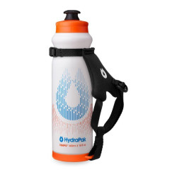 Пляшка HydraPak Tempo Pro 400ml White об'єм 0.4л вес 56г розміри 207x57мм герметичная кришка регульована посадка Пляшка HydraPak Tempo Pro 400ml White об'єм 0.4л вес 56г розміри 207x57мм герметичная кришка регульована посадка