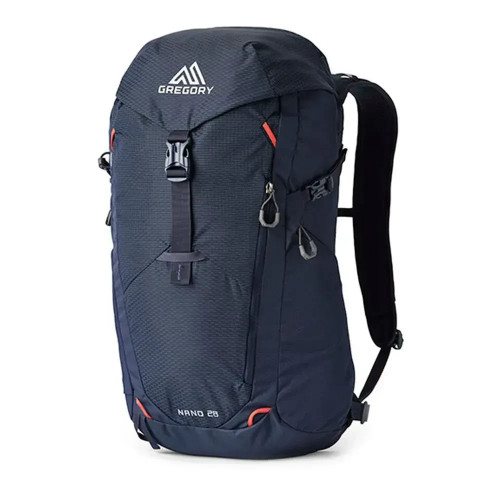 Рюкзак Gregory Nano 28 Spark Navy об'єм 28 л вага 630 г габарити 54 x 31 x 23 см комфортний для подорожей