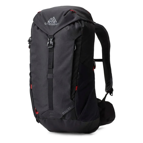 Рюкзак Gregory Zulu LT 28 Volcanic Black об'єм 28 л вага 1.12 кг анатомічна підтримка для трекінгу