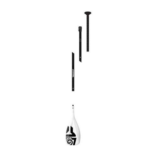 Весло для SUP Starboard Lima Tufskin Adult 29mm 4 секції карбон легке 198.5 см вага 810 г 2023
