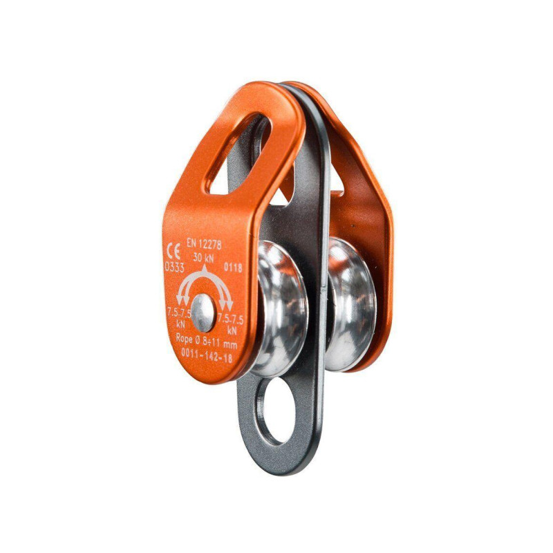 Блок-ролик Climbing Technology Up Roll робоче навантаження 30 кН вага 115 г діаметр мотузки 8-11 мм