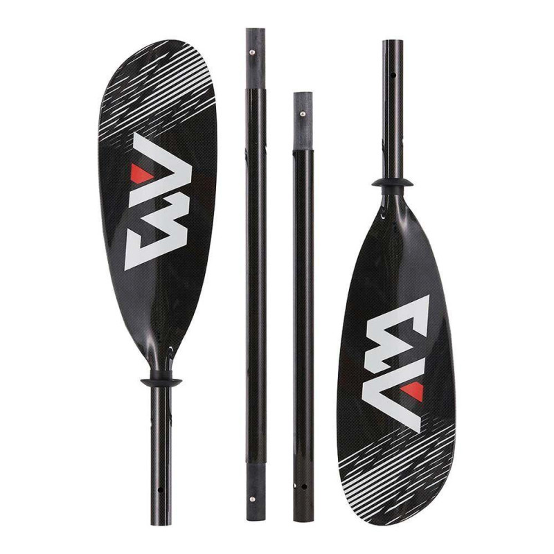 Весло для каяка Aqua Marina KP-3 Carbon 230 см 1100 г Асиметрична форма карбон