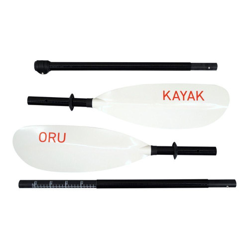 Весло для каяка Oru Kayak Paddle длина 220-240 см вес 1.25 кг 4 секции материал фиберглас и ABS