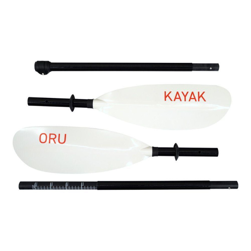 Весло для каяка Oru Kayak Paddle длина 220-240 см вес 1.25 кг 4 секции материал фиберглас и ABS