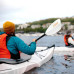 Весло для каяка Oru Kayak Paddle длина 220-240 см вес 1.25 кг 4 секции материал фиберглас и ABS