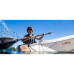 Весло для каяка Oru Kayak Carbon Paddle 220-230 см вес 820 г 4 секции вуглецеве волокно асиметричне лезо
