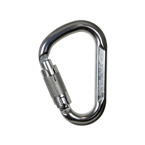 Карабін Climbing Technology Snappy WG Полірований вага 89 г розривне навантаження 23 кН форма HMS тип catch-free