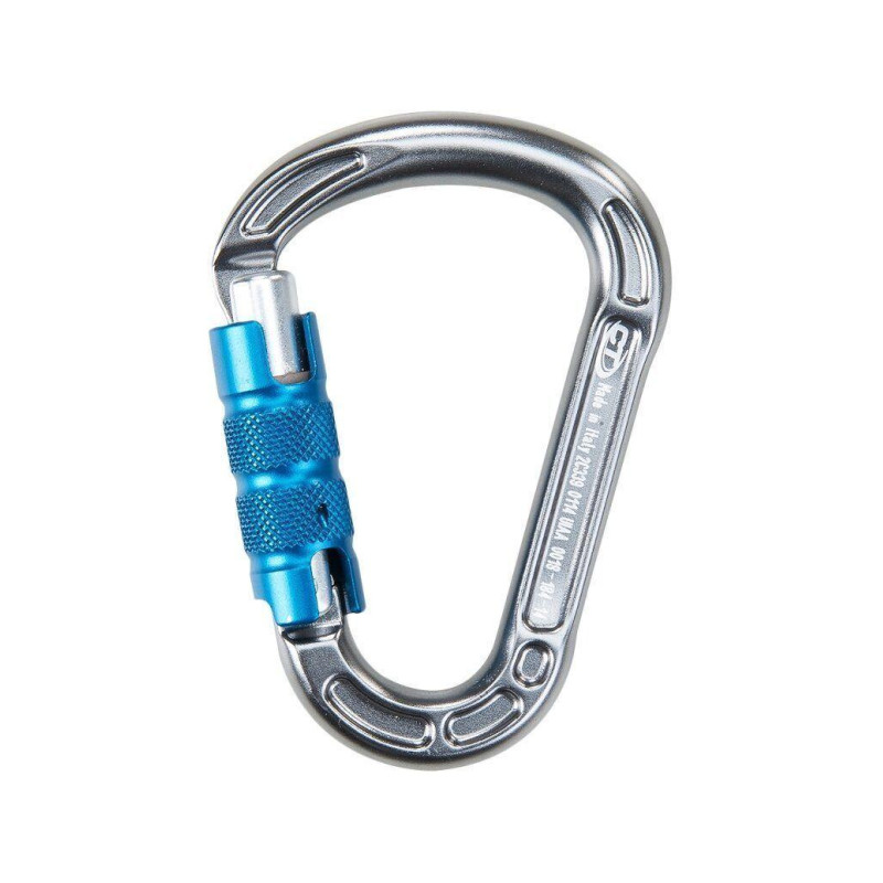 Карабін Climbing Technology Concept TG тритактна муфта вага 81 г розривне навантаження 23 кН алюмійний сплав