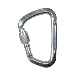 Карабін Climbing Technology Large SG (silver) вага 92 г розривне навантаження 30 кН catch-free муфта Карабін Climbing Technology Large SG (silver) вага 92 г розривне навантаження 30 кН catch-free муфта