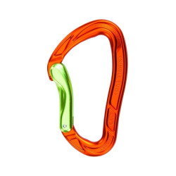 Карабін Climbing Technology Nimble Evo B 44 г без муфти розривне навантаження 25 кН ергономічна форма Карабін Climbing Technology Nimble Evo B 44 г без муфти розривне навантаження 25 кН ергономічна форма