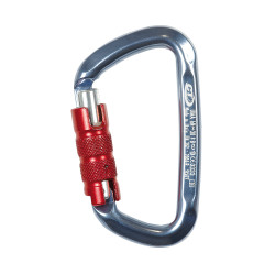 Карабін Climbing Technology D-Shape TG тритактна муфта вага 80 г розривне навантаження 30 кН форма трапеції Карабін Climbing Technology D-Shape TG тритактна муфта вага 80 г розривне навантаження 30 кН форма трапеції