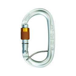Карабін Climbing Technology Pillar Pro SGL Silver вага 71 г розривне навантаження 25 кН гвинтова муфта ACL Карабін Climbing Technology Pillar Pro SGL Silver вага 71 г розривне навантаження 25 кН гвинтова муфта ACL