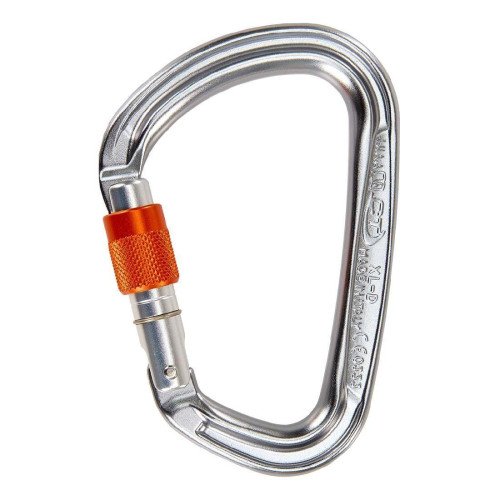 Карабін Climbing Technology XL-D SG алюмінієвий 80 г розмір 120 x 80 мм посилений Н-профіль замок без клямки
