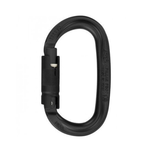 Карабін Climbing Technology Pillar TG алюмінієвий 82 г трикрокова муфта овальна форма для альпінізму скелелазіння