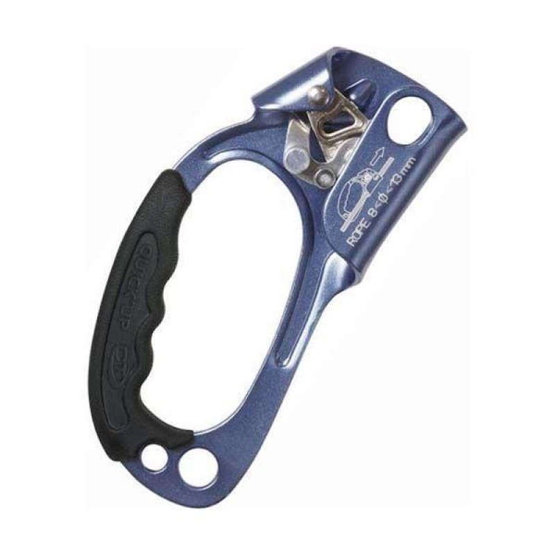 Зажим Climbing Technology Quick-up лівий 215 г ергономічна рукоятка сертифицірований CE 0333 EN 567:1997 EN 12841:2006-B