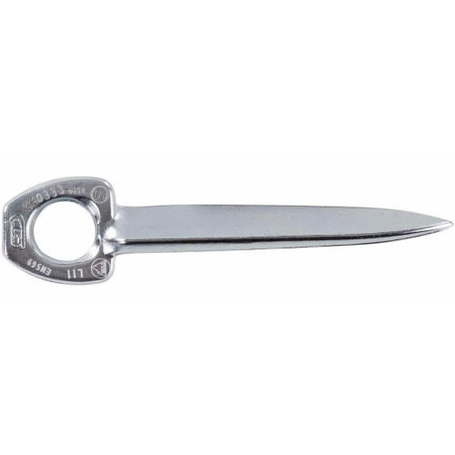 Гак скельний Climbing Technology Universal 150 mm вага 112 г нержавіюча сталь сертифікований EN 569:2007