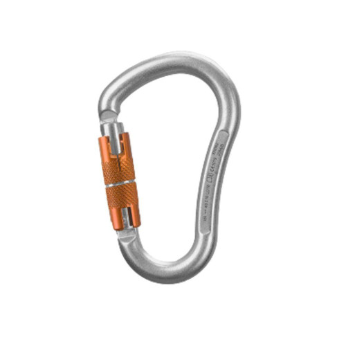 Карабін Rock Empire Carabiner Magnum Steel 3T HMS 253 г навантаження 40 kN Tri-lock ширина 23 мм