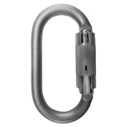 Карабін Skylotec OvalSteel TW автоматичний замок Twistlock розривне навантаження 20 kN вага 200 г