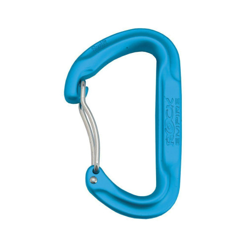 Карабін Rock Empire Carabiner Swift Bent вага 36 г ширина розкриття 25 мм алюмінієвий сплав для спорту