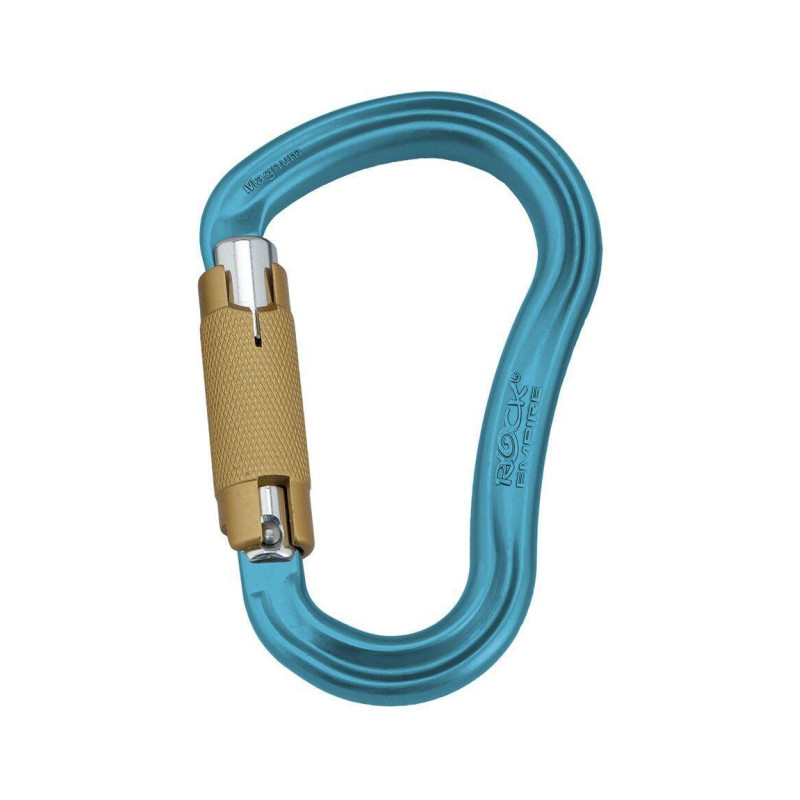 Карабін Rock Empire Carabiner HMS Magnum 2T I алюмінієвий сплав вага 96 г Twist Lock ширина 24 мм