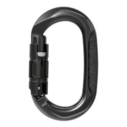 Карабін Climbing Technology OVX TG Black 60 г алюмінієвий сплав нагрузка 24 kN форма овальная для спорта Карабін Climbing Technology OVX TG Black 60 г алюмінієвий сплав нагрузка 24 kN форма овальная для спорта