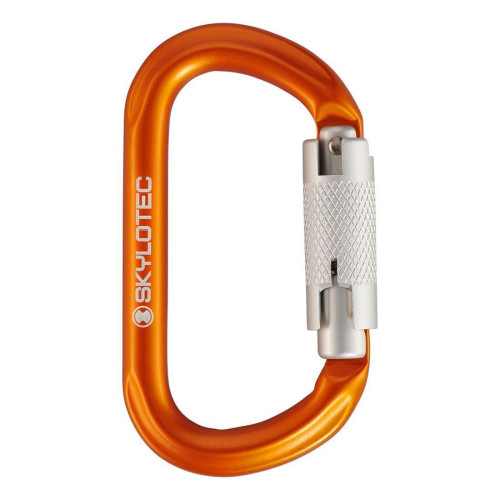 Карабін Skylotec Ovaloy TW H-036-PK вага 100 г розривне навантаження 25 kN замок Twistlock ширина 19 мм