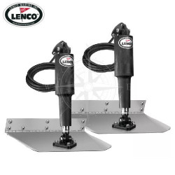 Транцеві плити Lenco 229×305 мм з нержавіючої сталі для човнів та катерів Osculati потужні актуатори 12 В маневреність Транцеві плити Lenco 229×305 мм з нержавіючої сталі для човнів та катерів Osculati потужні актуатори 12 В маневреність