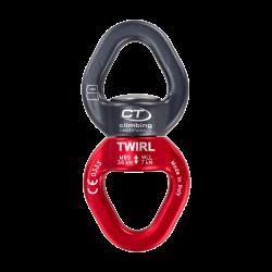 Вертлюг Climbing Technology Twirl 170 г робоче навантаження 7 kN руйнівне навантаження 36 kN дюралюміній Вертлюг Climbing Technology Twirl 170 г робоче навантаження 7 kN руйнівне навантаження 36 kN дюралюміній