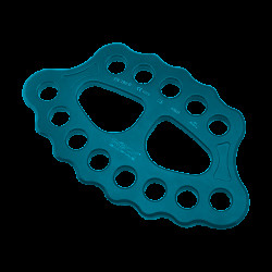 Такелажна пластина Rock Empire Anchor Plate 5/8 вага 475 г робоча нагрузка 45 kN дюраль 8 отворів для страховки Такелажна пластина Rock Empire Anchor Plate 5/8 вага 475 г робоча нагрузка 45 kN дюраль 8 отворів для страховки