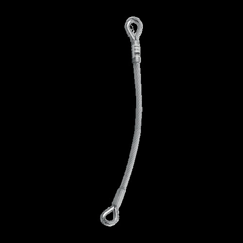 Строп сталевий Rock Empire Lanyard Sara 80 cm діаметр троса 8 мм міцність 22 кН оцинкована сталь
