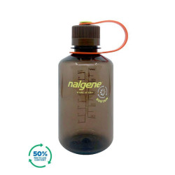 Пляшка для води Nalgene Narrow Mouth Sustain 0.47L герметична легка зносостійка Tritan Renew USA Пляшка для води Nalgene Narrow Mouth Sustain 0.47L герметична легка зносостійка Tritan Renew USA